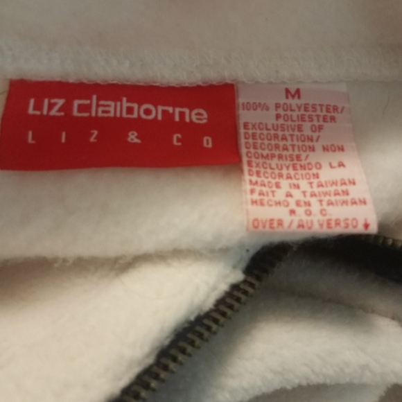 vtg Liz Claiborne  Liz &Co Polyester Popover  sz.M - Picture 4 of 4